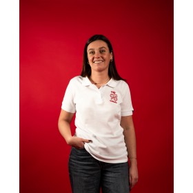 Polo Blanc 90 ans - Femme